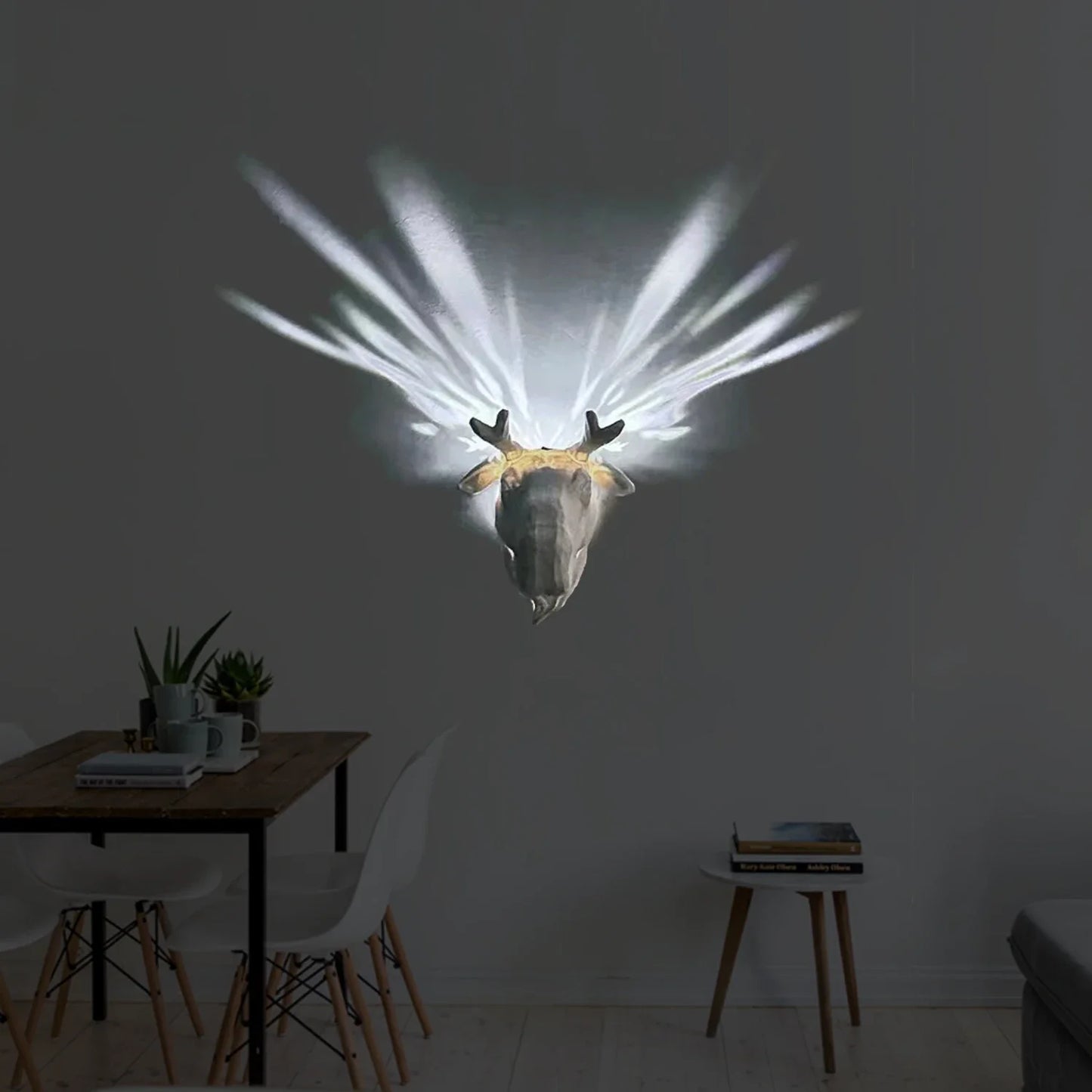 Applique murale en oiseau de Noël