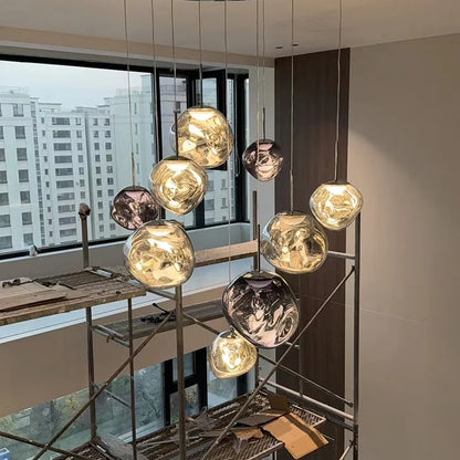 Lampe suspendue industrielle en PVC