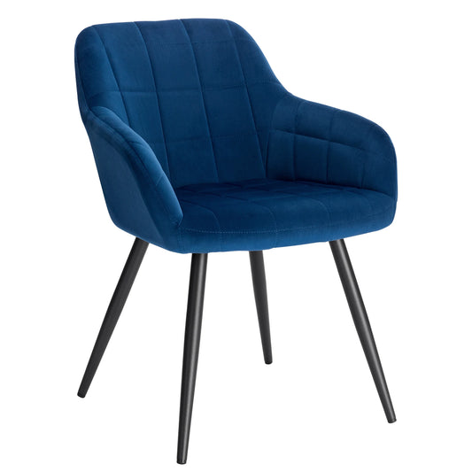 Chaise de salle à manger en acier