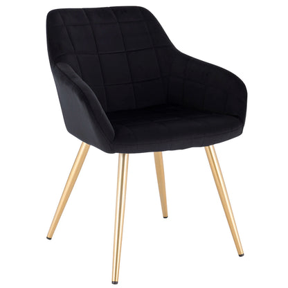 Chaise de salle à manger en acier