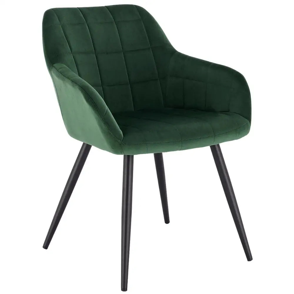 Chaise de salle à manger en acier