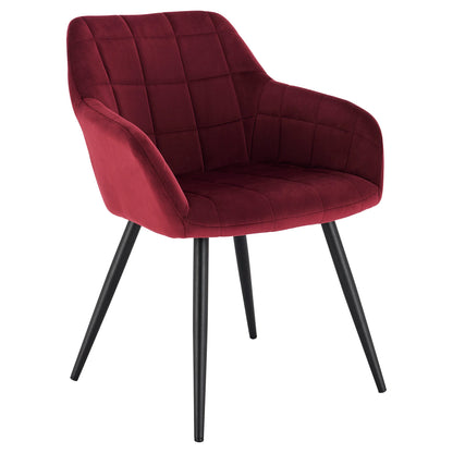 Chaise de salle à manger en acier