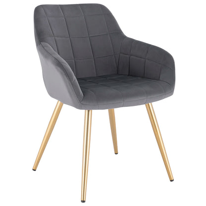 Chaise de salle à manger en acier