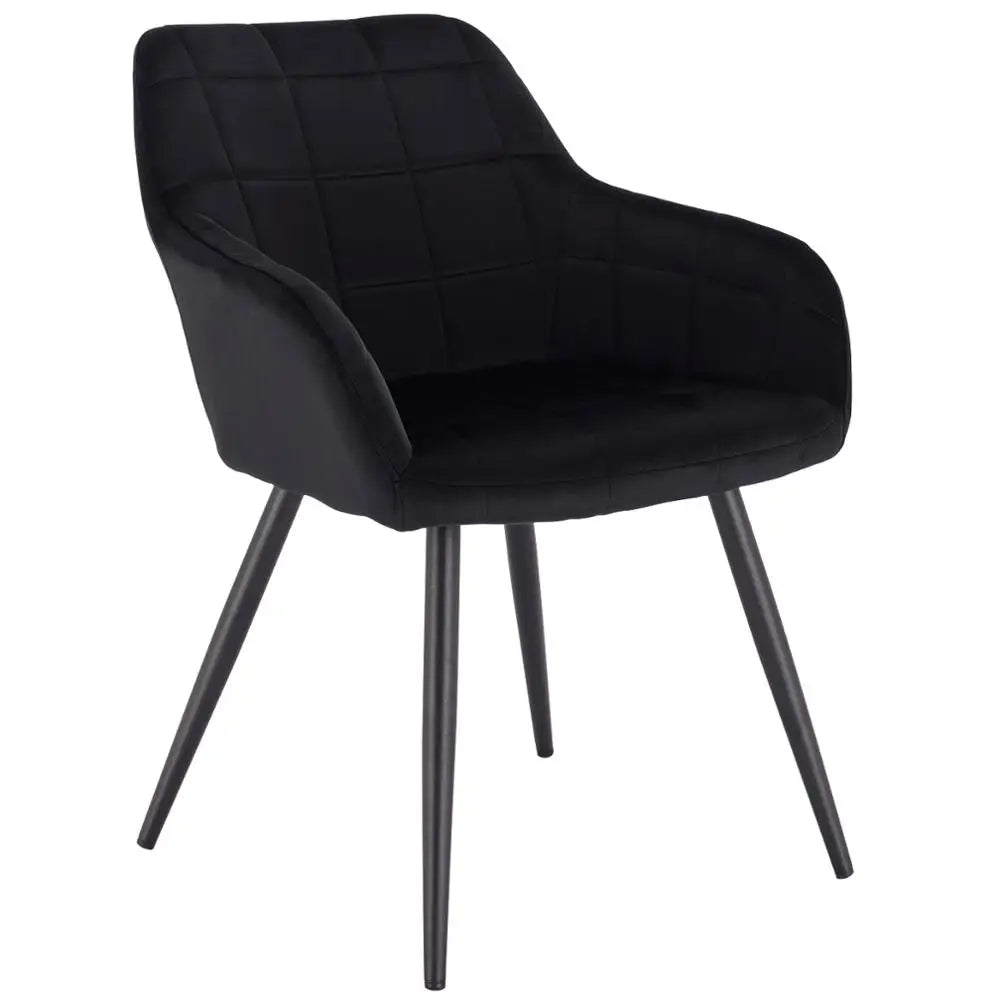 Chaise de salle à manger en acier