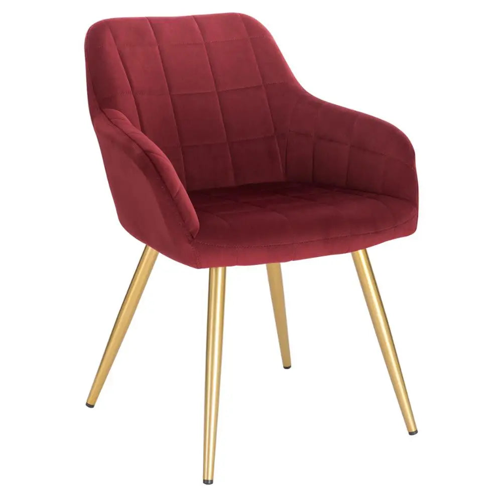 Chaise de salle à manger en acier